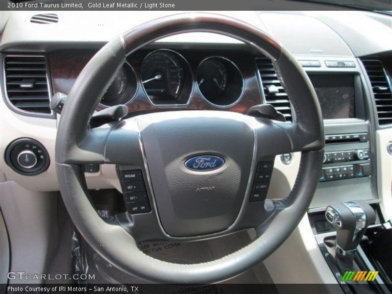 Gold Leaf Metallic / Light Stone 2010 Ford Taurus Limited