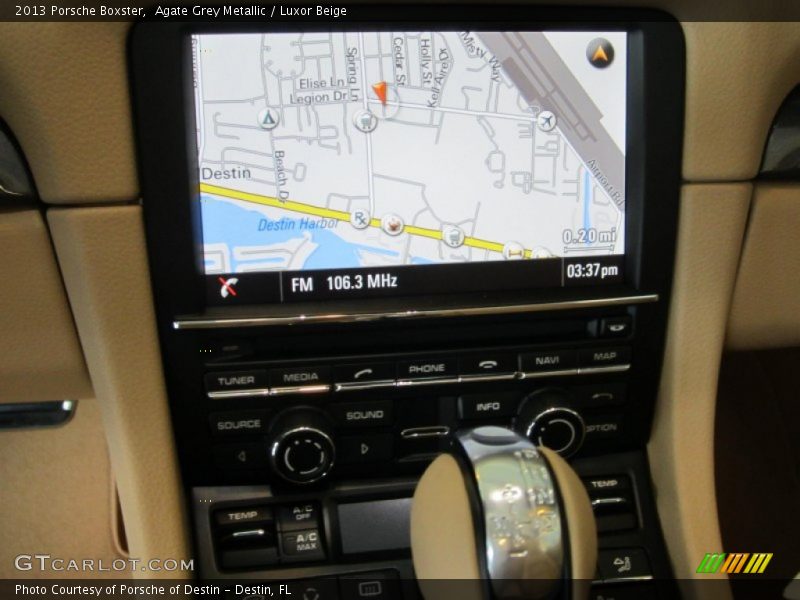 Agate Grey Metallic / Luxor Beige 2013 Porsche Boxster
