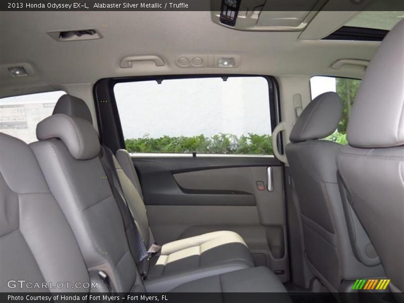 Alabaster Silver Metallic / Truffle 2013 Honda Odyssey EX-L