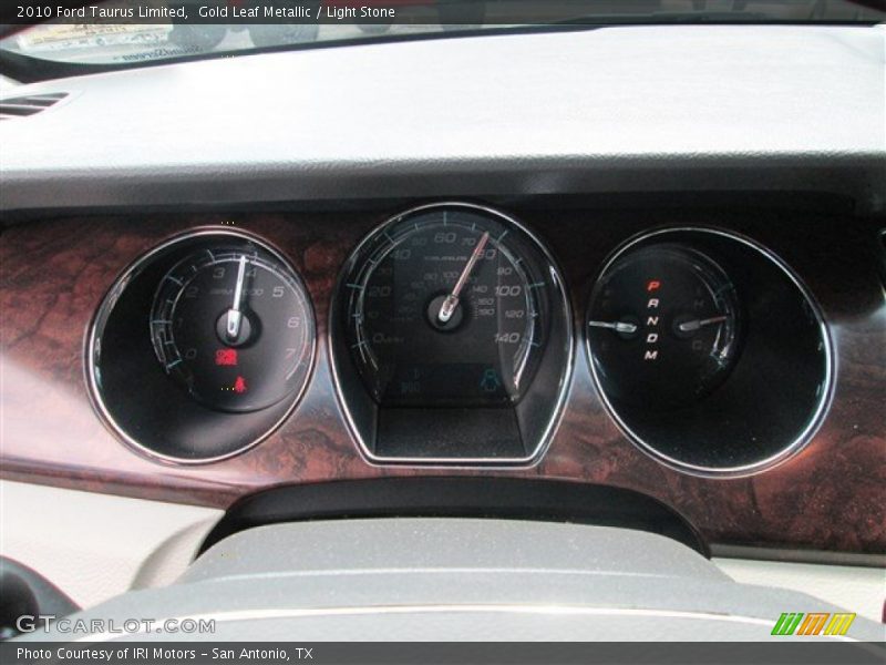 Gold Leaf Metallic / Light Stone 2010 Ford Taurus Limited