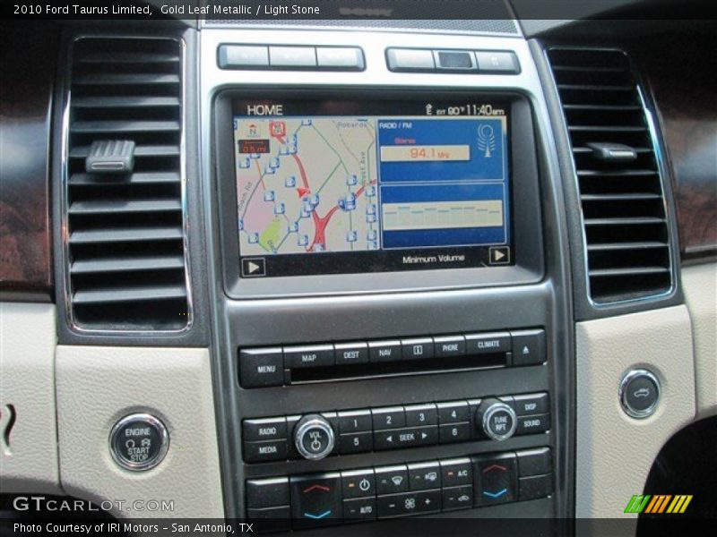 Gold Leaf Metallic / Light Stone 2010 Ford Taurus Limited