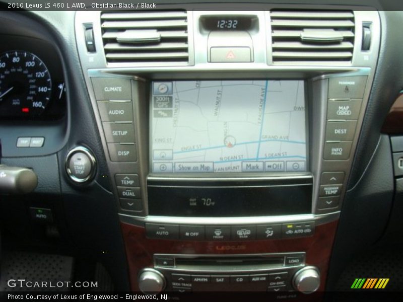 Obsidian Black / Black 2010 Lexus LS 460 L AWD
