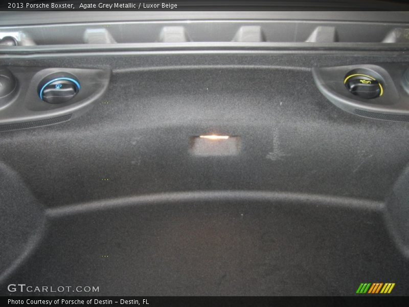 Agate Grey Metallic / Luxor Beige 2013 Porsche Boxster