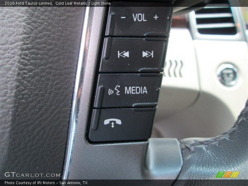 Gold Leaf Metallic / Light Stone 2010 Ford Taurus Limited