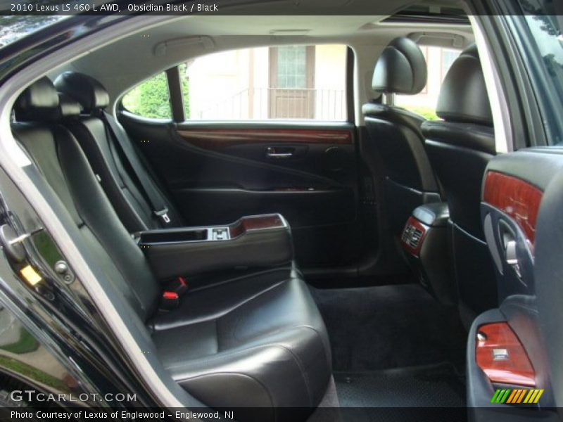 Obsidian Black / Black 2010 Lexus LS 460 L AWD
