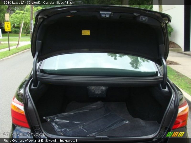 Obsidian Black / Black 2010 Lexus LS 460 L AWD