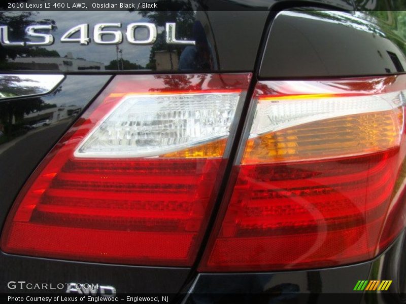 Obsidian Black / Black 2010 Lexus LS 460 L AWD