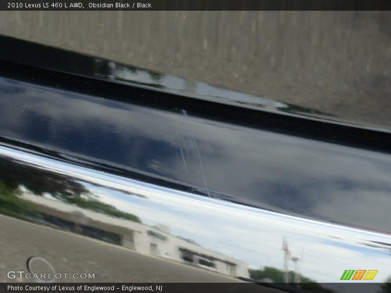 Obsidian Black / Black 2010 Lexus LS 460 L AWD