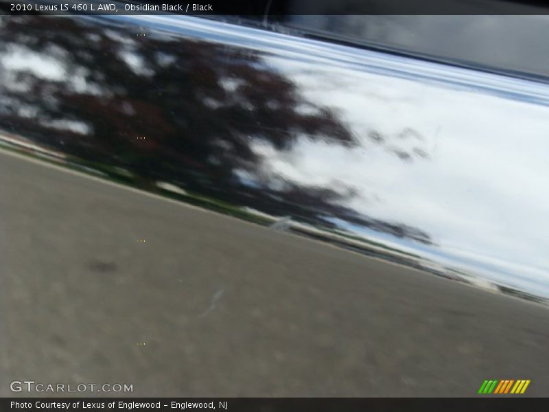 Obsidian Black / Black 2010 Lexus LS 460 L AWD