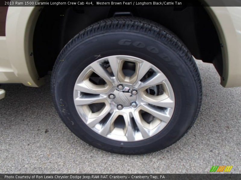 Western Brown Pearl / Longhorn Black/Cattle Tan 2013 Ram 1500 Laramie Longhorn Crew Cab 4x4