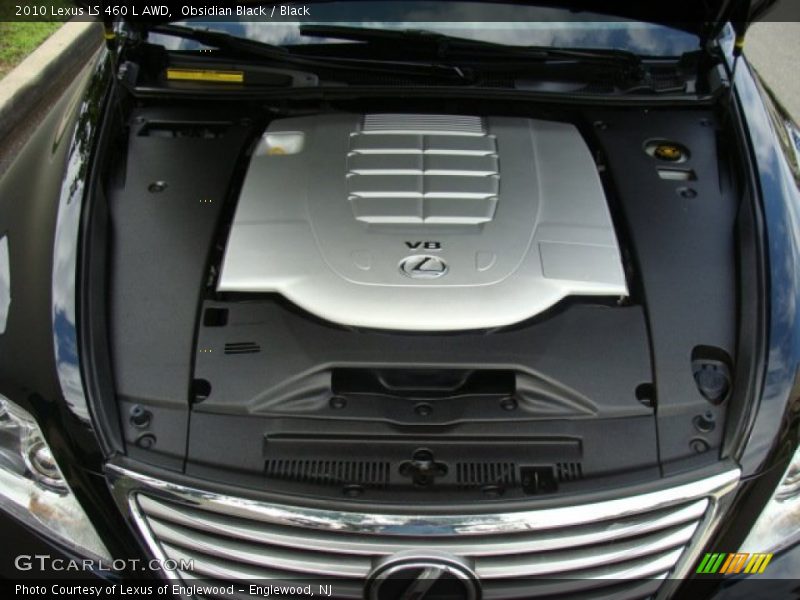 Obsidian Black / Black 2010 Lexus LS 460 L AWD
