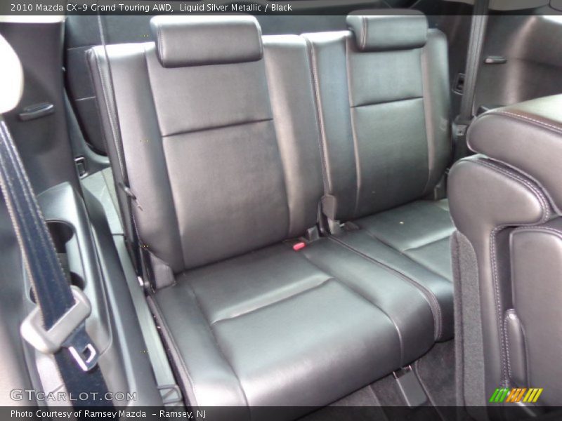 Liquid Silver Metallic / Black 2010 Mazda CX-9 Grand Touring AWD