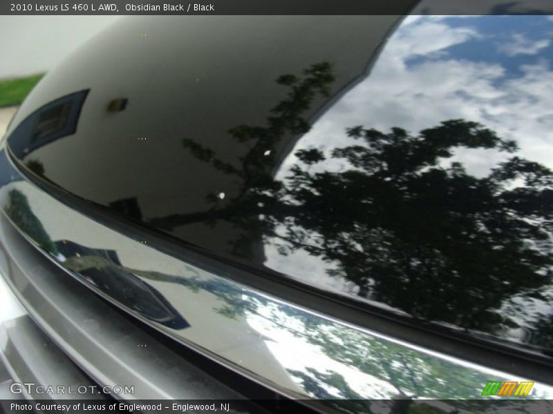 Obsidian Black / Black 2010 Lexus LS 460 L AWD