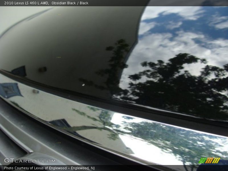 Obsidian Black / Black 2010 Lexus LS 460 L AWD