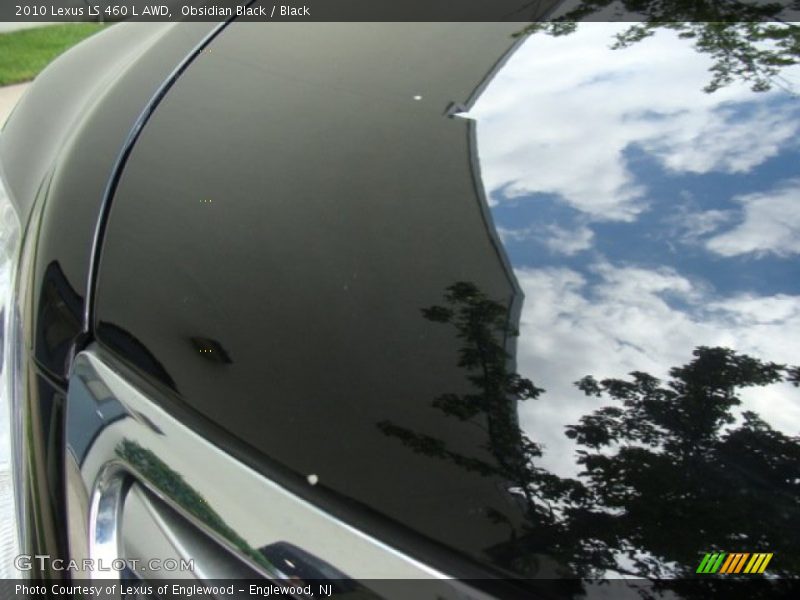Obsidian Black / Black 2010 Lexus LS 460 L AWD