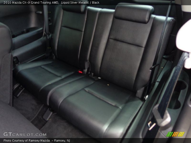 Liquid Silver Metallic / Black 2010 Mazda CX-9 Grand Touring AWD