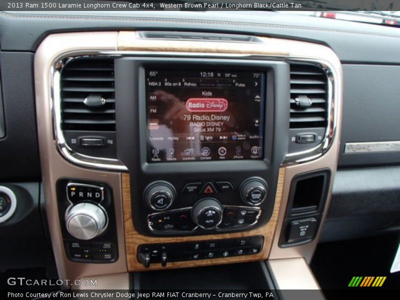 Controls of 2013 1500 Laramie Longhorn Crew Cab 4x4