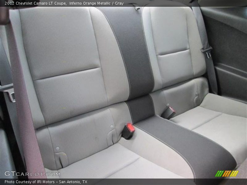 Inferno Orange Metallic / Gray 2012 Chevrolet Camaro LT Coupe