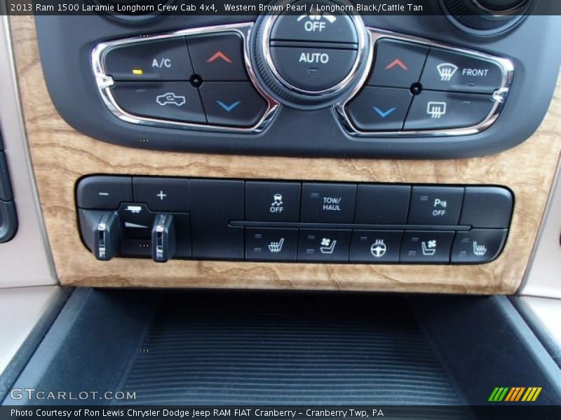 Controls of 2013 1500 Laramie Longhorn Crew Cab 4x4