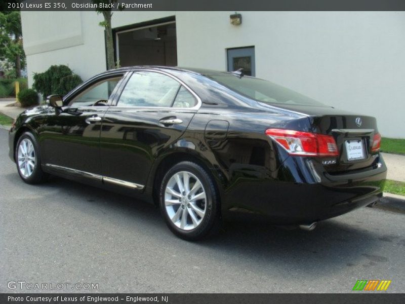 Obsidian Black / Parchment 2010 Lexus ES 350