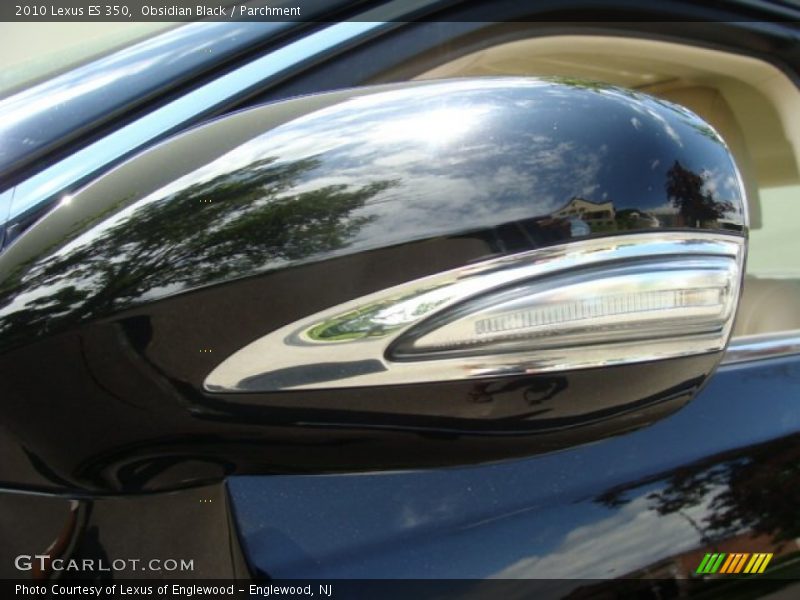 Obsidian Black / Parchment 2010 Lexus ES 350