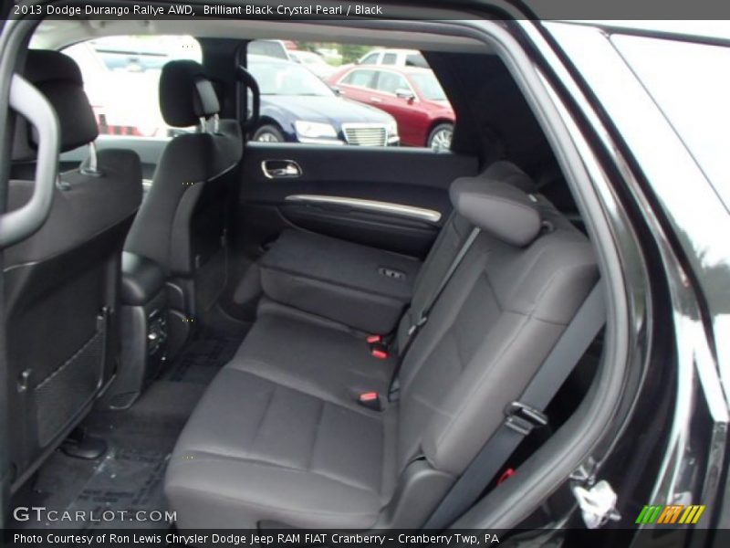 Brilliant Black Crystal Pearl / Black 2013 Dodge Durango Rallye AWD