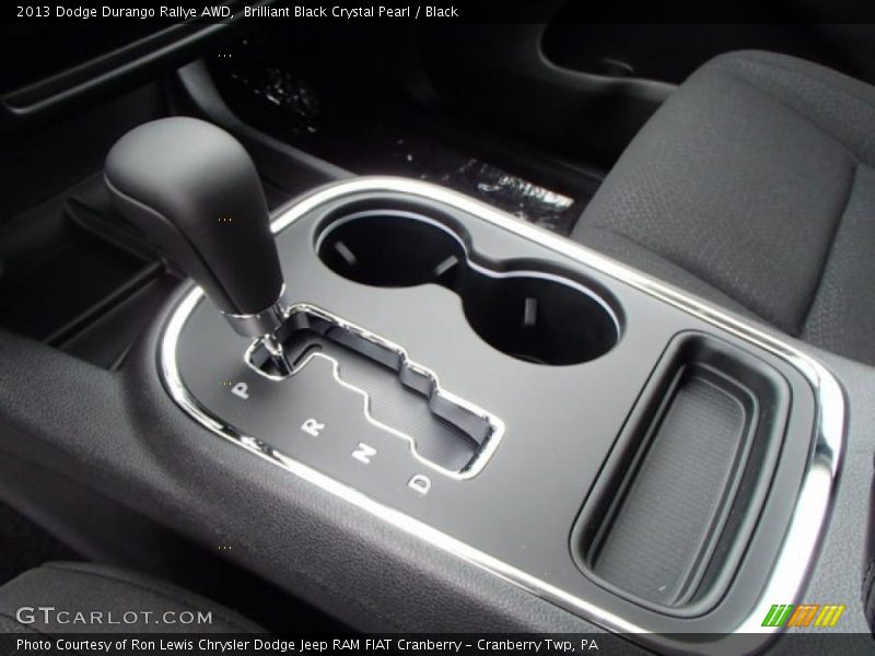 Brilliant Black Crystal Pearl / Black 2013 Dodge Durango Rallye AWD