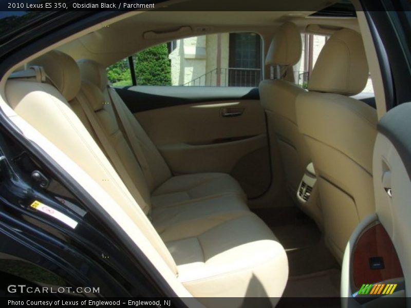 Obsidian Black / Parchment 2010 Lexus ES 350