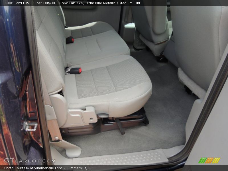True Blue Metallic / Medium Flint 2006 Ford F350 Super Duty XLT Crew Cab 4x4