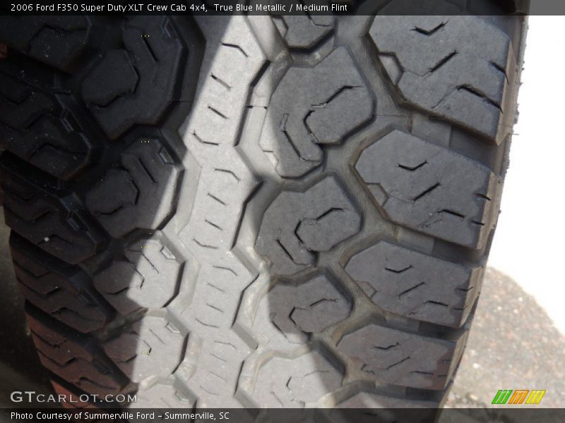 True Blue Metallic / Medium Flint 2006 Ford F350 Super Duty XLT Crew Cab 4x4