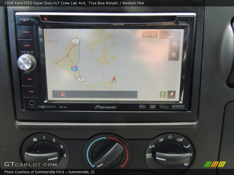 True Blue Metallic / Medium Flint 2006 Ford F350 Super Duty XLT Crew Cab 4x4