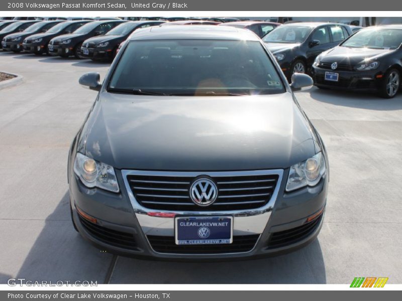 United Gray / Black 2008 Volkswagen Passat Komfort Sedan