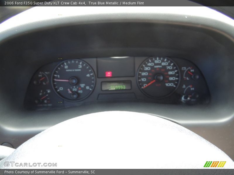 True Blue Metallic / Medium Flint 2006 Ford F350 Super Duty XLT Crew Cab 4x4