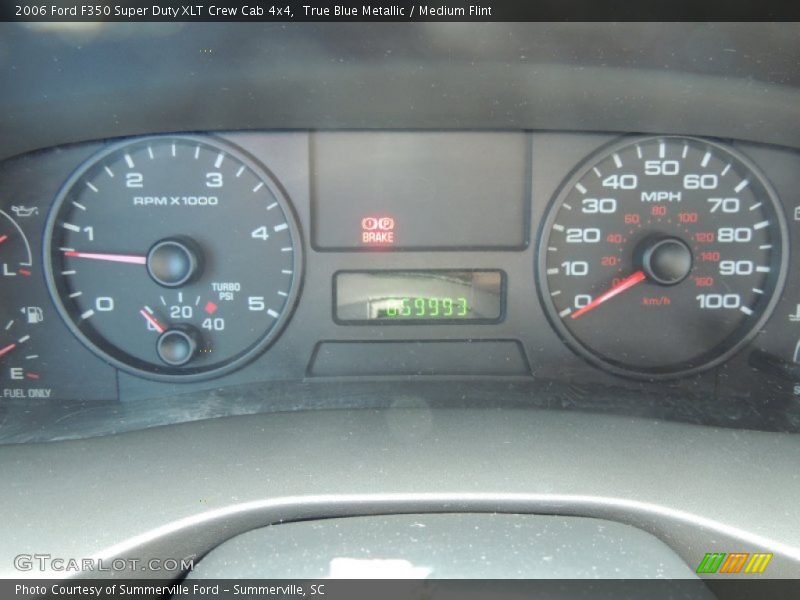  2006 F350 Super Duty XLT Crew Cab 4x4 XLT Crew Cab 4x4 Gauges