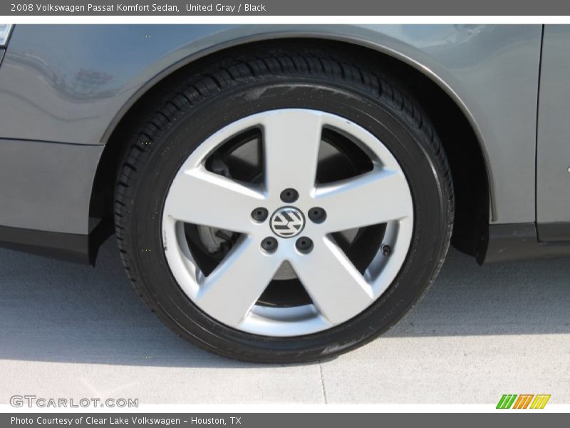 United Gray / Black 2008 Volkswagen Passat Komfort Sedan