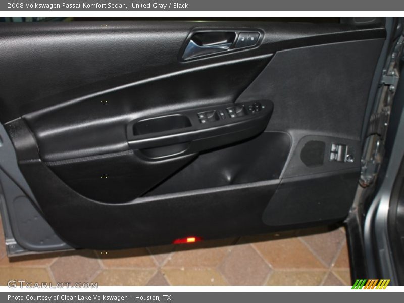 United Gray / Black 2008 Volkswagen Passat Komfort Sedan