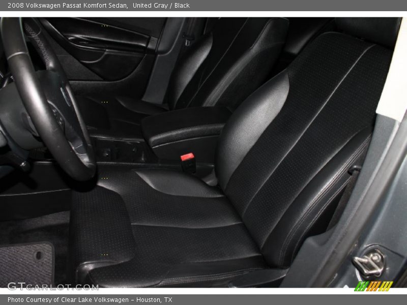United Gray / Black 2008 Volkswagen Passat Komfort Sedan