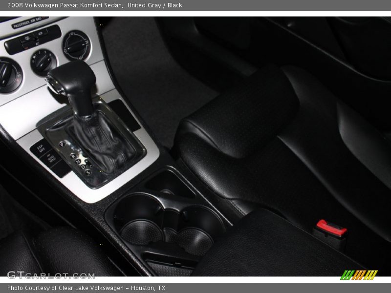 United Gray / Black 2008 Volkswagen Passat Komfort Sedan