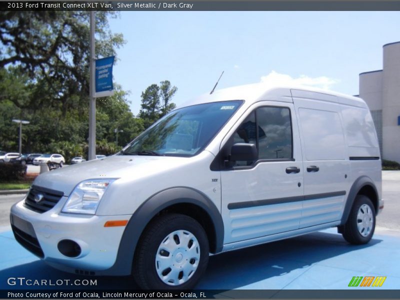Silver Metallic / Dark Gray 2013 Ford Transit Connect XLT Van