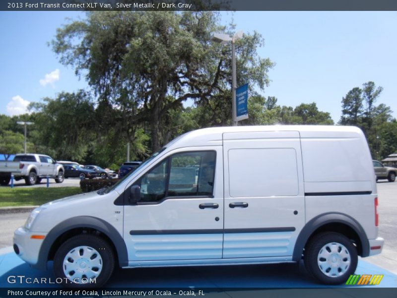 Silver Metallic / Dark Gray 2013 Ford Transit Connect XLT Van