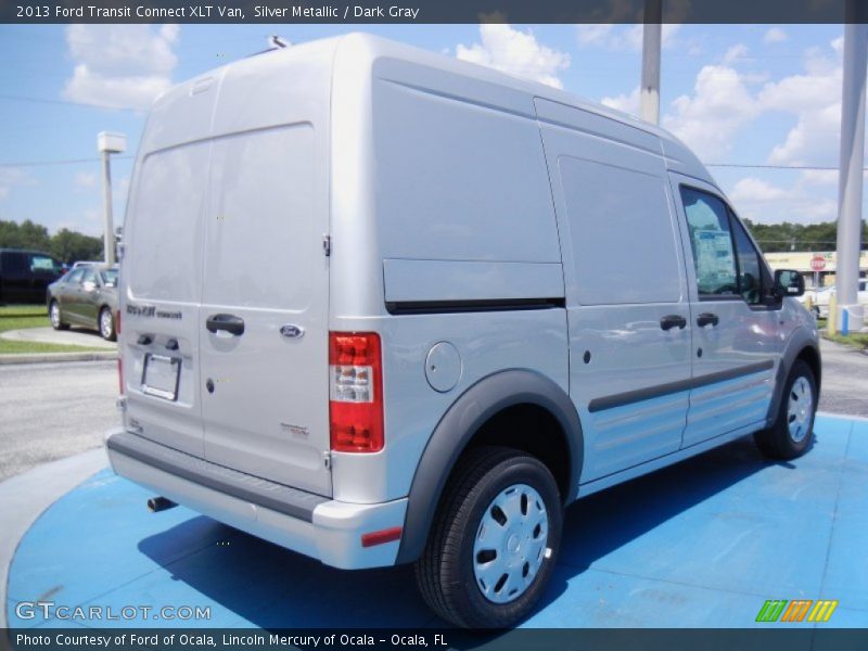  2013 Transit Connect XLT Van Silver Metallic