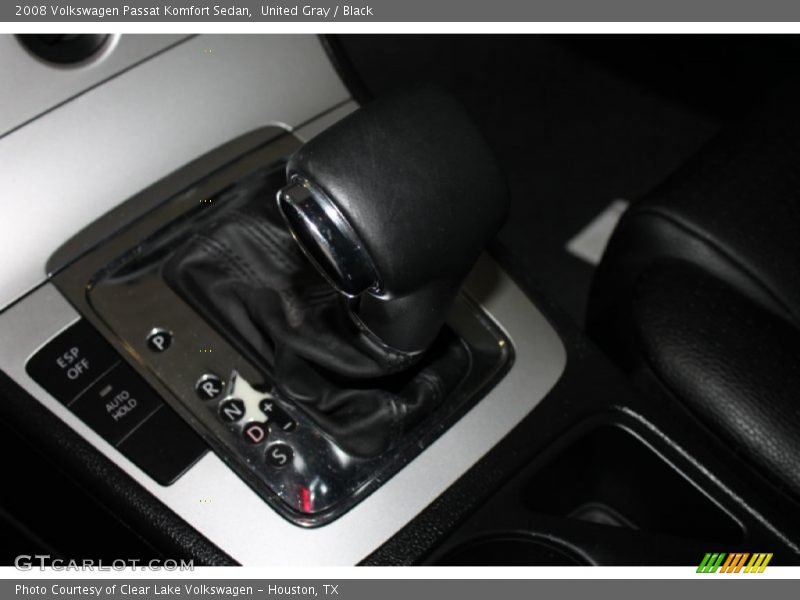 United Gray / Black 2008 Volkswagen Passat Komfort Sedan