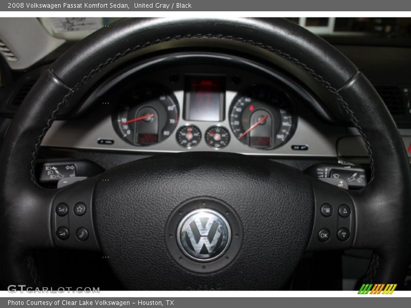 United Gray / Black 2008 Volkswagen Passat Komfort Sedan