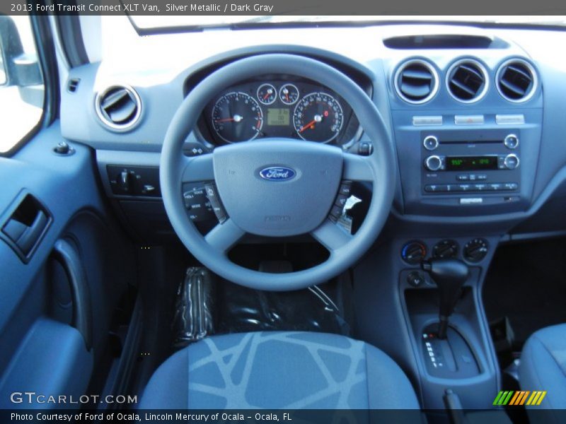 Silver Metallic / Dark Gray 2013 Ford Transit Connect XLT Van