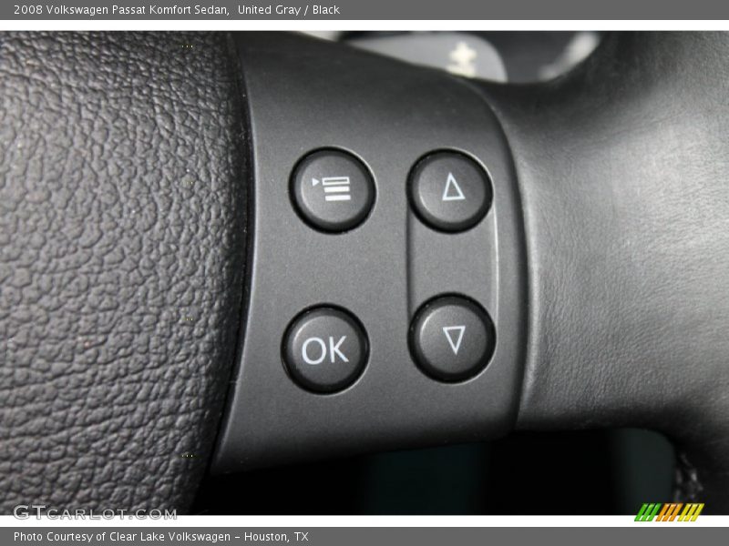 United Gray / Black 2008 Volkswagen Passat Komfort Sedan