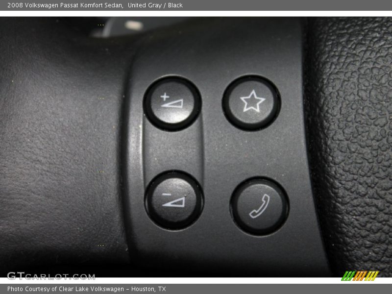 United Gray / Black 2008 Volkswagen Passat Komfort Sedan