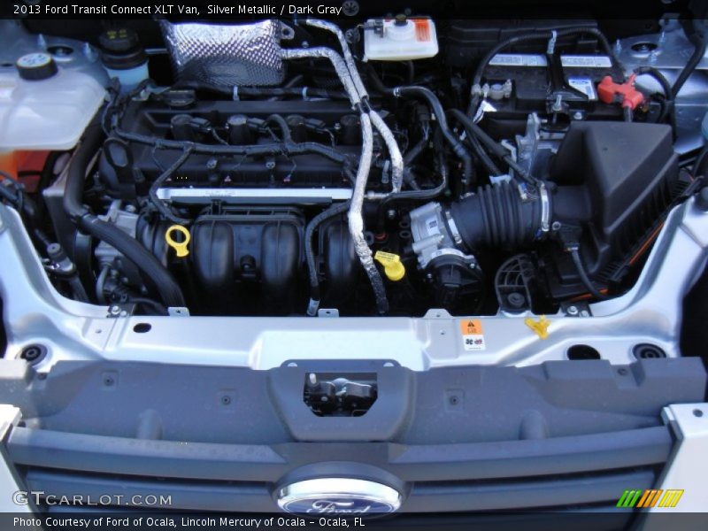 Silver Metallic / Dark Gray 2013 Ford Transit Connect XLT Van