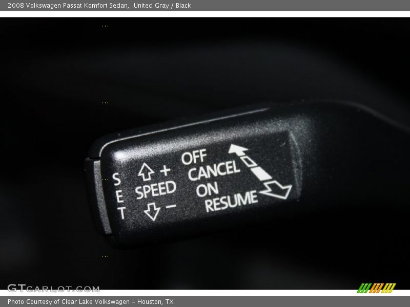 United Gray / Black 2008 Volkswagen Passat Komfort Sedan