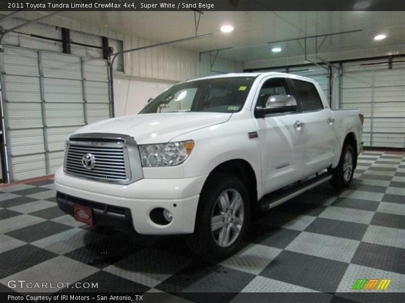 Super White / Sand Beige 2011 Toyota Tundra Limited CrewMax 4x4