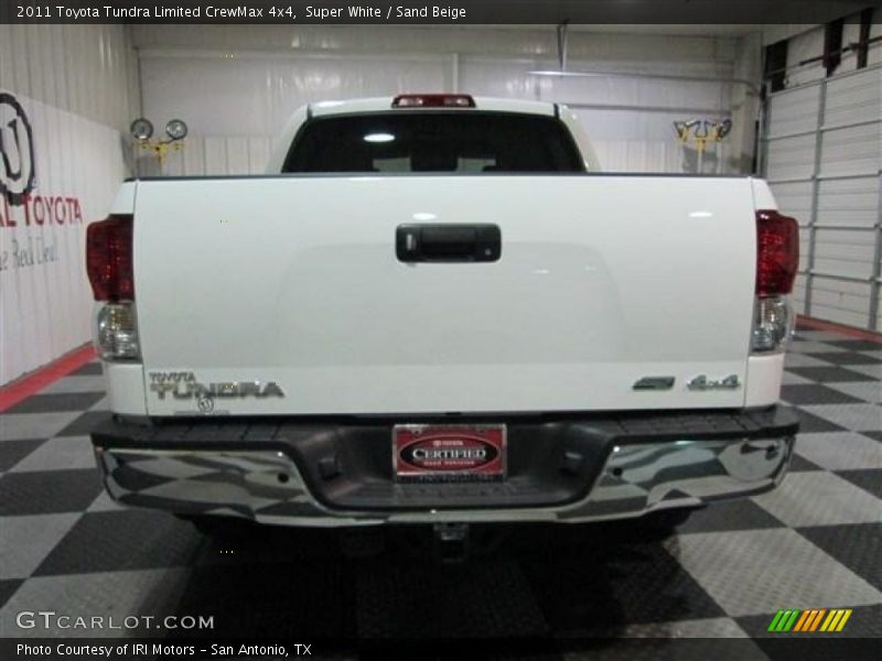 Super White / Sand Beige 2011 Toyota Tundra Limited CrewMax 4x4